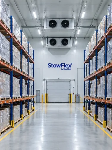 StowFlex warehouse in Coimbatore: Temperature-controlled storage zone