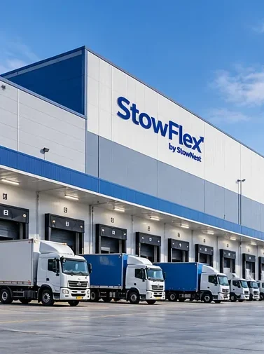 StowFlex warehouse in Pune: Fleet-ready dock doors